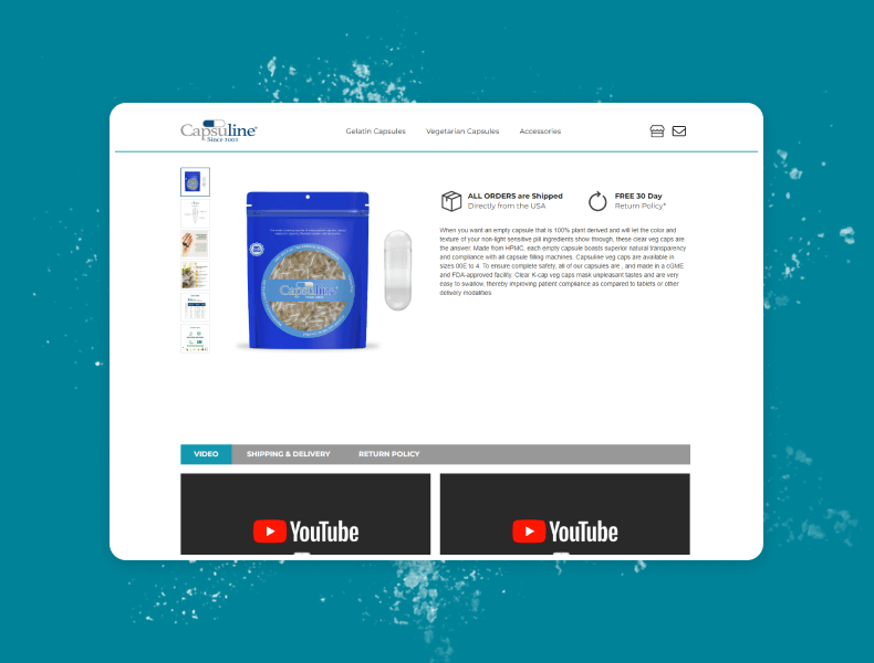 Rich visual layout showing product features, materials, and comparison details in an easy-to-scan format