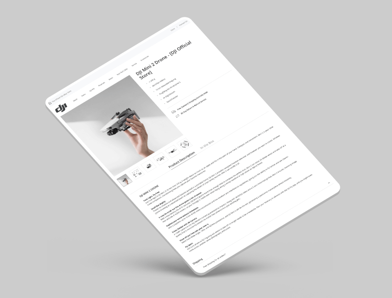 Tablet view showing balanced spacing, readable content, and strong visual hierarchy