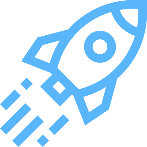 Icon representing new Neto store launch, custom ecommerce website design to convert visitors into loyal customers