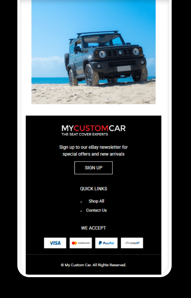 Mobile-friendly policy tabs keeping important details accessible without clutter