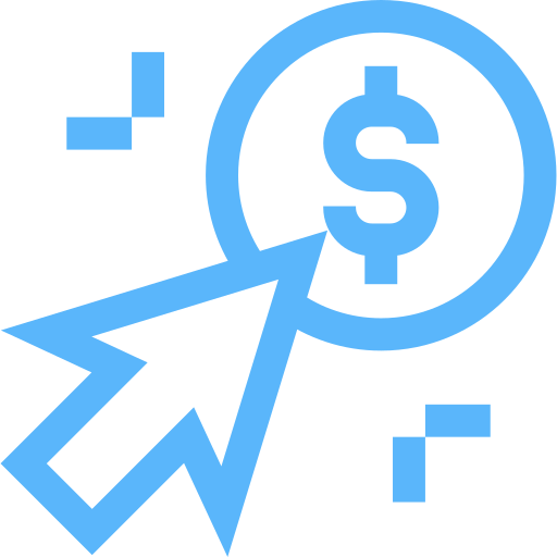 Icon symbolising sales-driven Neto web design expert developers focused on improving user experience and increasing conversions