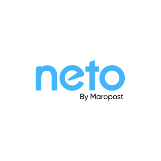 Neto logo, Australian ecommerce platform, also known as Maropost Commerce Cloud, we support with design tweaks, optimisation, and ongoing support