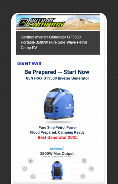 Mobile product gallery with clear images and easy swipe interaction