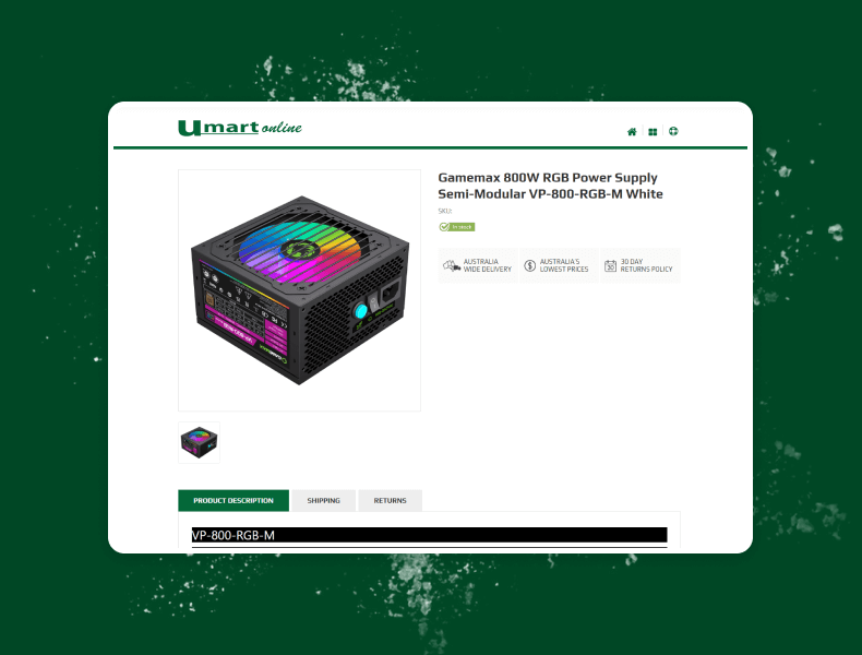Product gallery supporting comparison and feature scanning with clear imagery