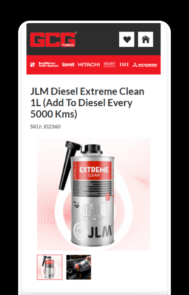 Mobile product gallery with swipe-friendly images and clear highlights