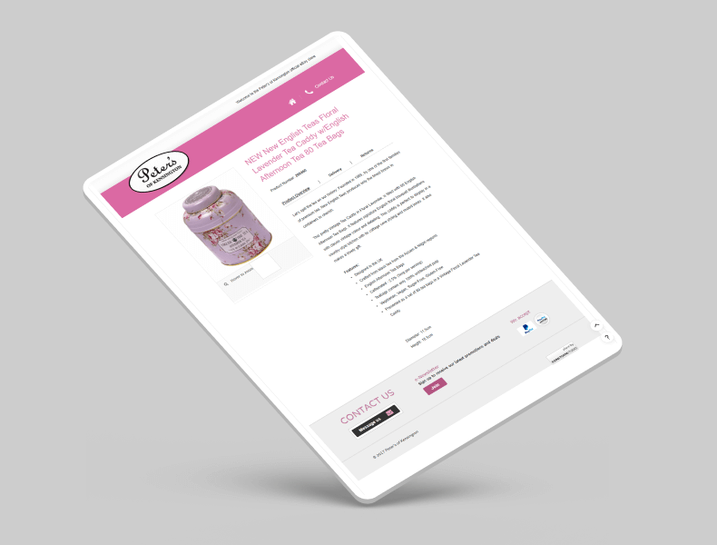 Tablet view showing balanced spacing and readable content